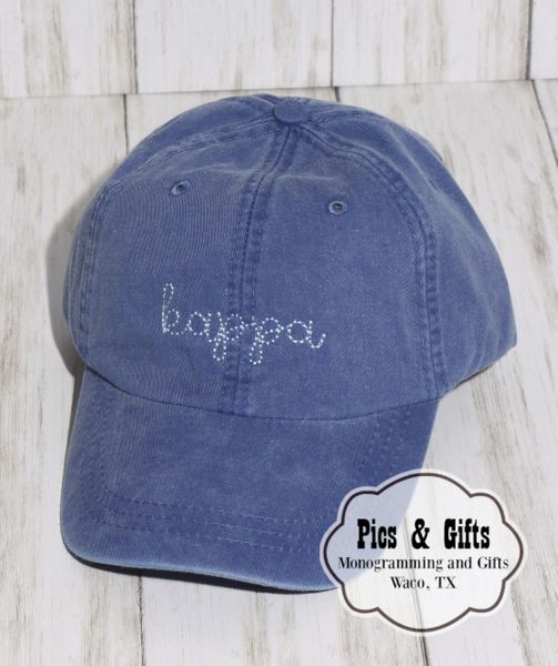 KKG Kappa Kappa Gamma Vintage Script Hat Pics Gifts