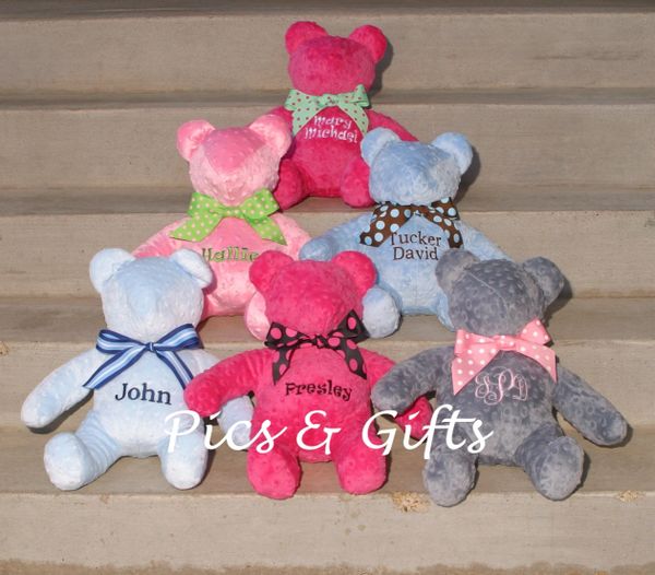 Minky store teddy bear