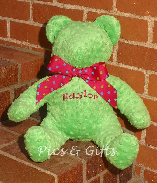 Minky clearance teddy bear